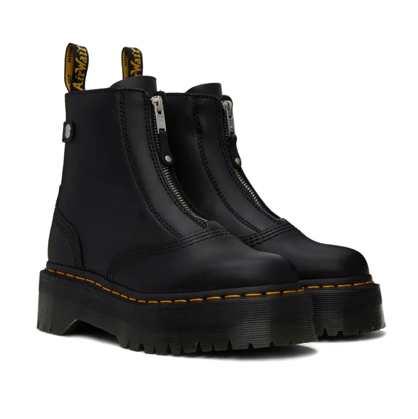 Dr Martens Jetta 前拉链厚底马丁靴- 北美找丢网