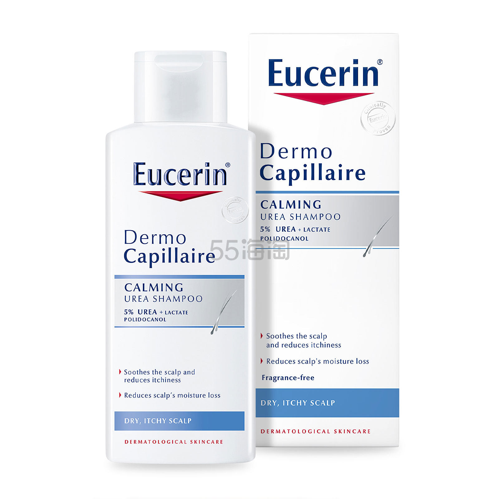 【单件含税】Eucerin 优色林 尿素舒缓洗发水 250ml