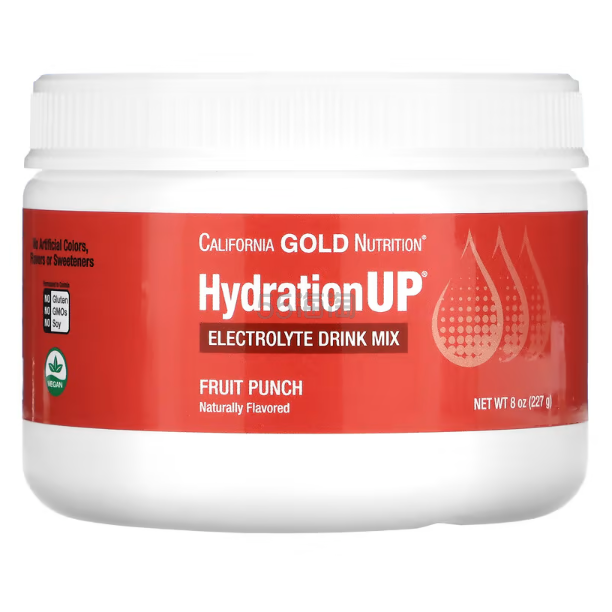 好物试用！California Gold Nutrition 饮品 HydrationUP 电解质 水果混合 227g