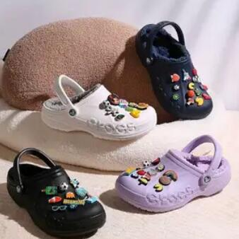 【含税直邮】Crocs 卡骆驰 Baya 贝雅系列 中性款暖棉洞洞鞋