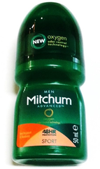 Mitchum 运动型止汗走珠香体露 50ml（长效48小时）