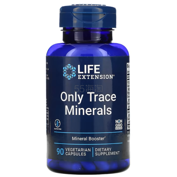 Life Extension 微量矿物质 90 粒素食胶囊