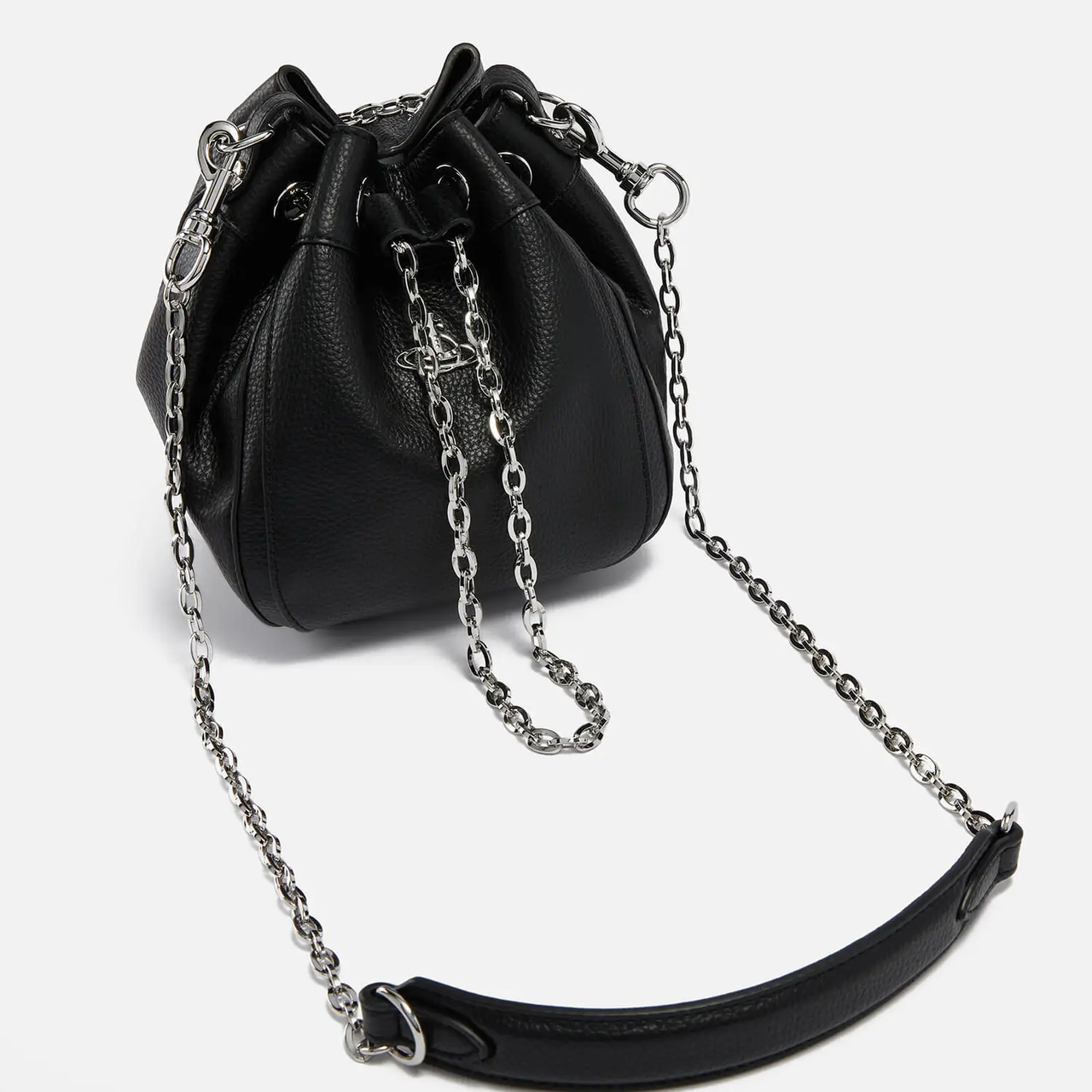 Vivienne Westwood 西太后 Chrissy 小号皮革水桶包