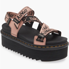 Dr. Martens 马丁博士 Kimber 魔术贴松糕底凉鞋