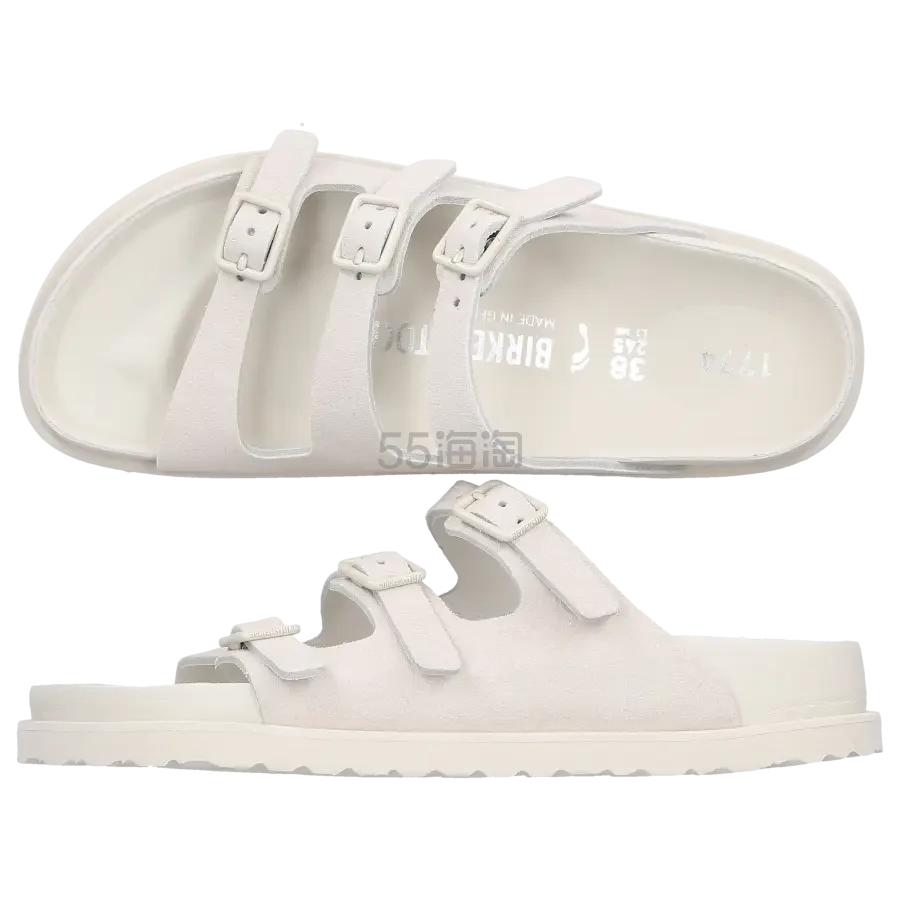 Birkenstock 白色勃肯鞋 凉鞋