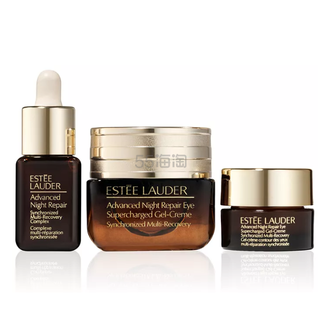 送豪礼！Estee Lauder 雅思兰黛 小棕瓶眼霜3件套