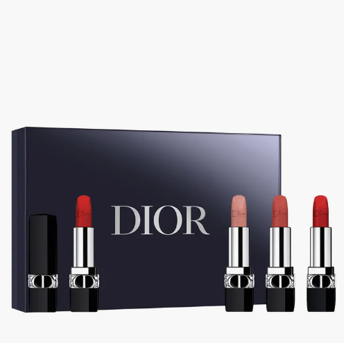 【周年超值套装】Dior 迪奥 烈艳蓝金口红 丝绒款