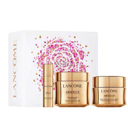 周年庆！Lancome 兰蔻 Absolue Soft 面霜60ml+20ml眼霜+精华5ml