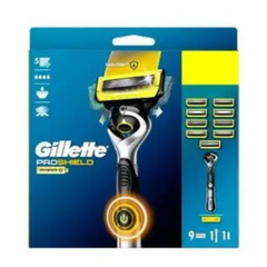 Gillette 吉列 ProShield Power 锋隐致护电动剃须刀（1刀架9刀头）