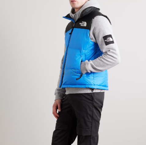 史低价！THE NORTH FACE 北面 1996 Retro Nuptse 蓝色羽绒马甲