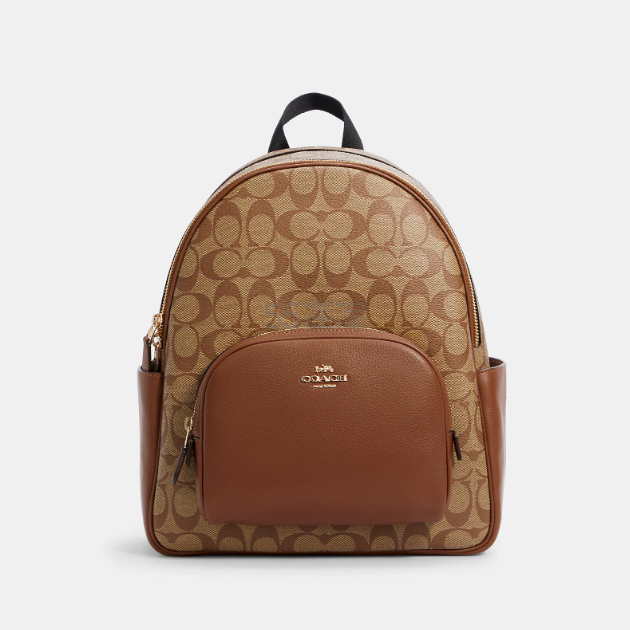 Coach 蔻驰 Court 老花双肩包