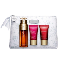 Clarins 娇韵诗 双萃精华露 50ML+ 花样年华日晚套装2*15ml