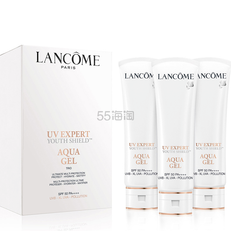Lancome 兰蔻轻透水漾防晒乳套装 50ml*3