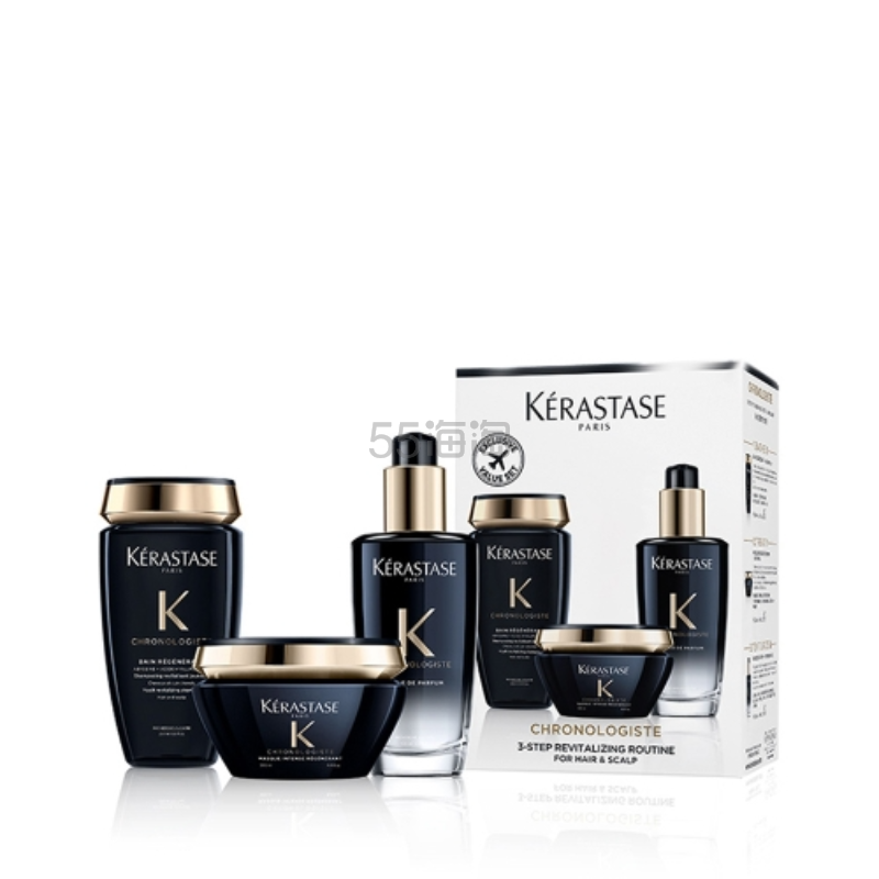 kerastase 卡诗黑钻钥源洗发水套装 250ml+200ml+100ml