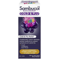 Sambucol 小黑果 黑接骨木莓儿童免疫糖浆 120ml