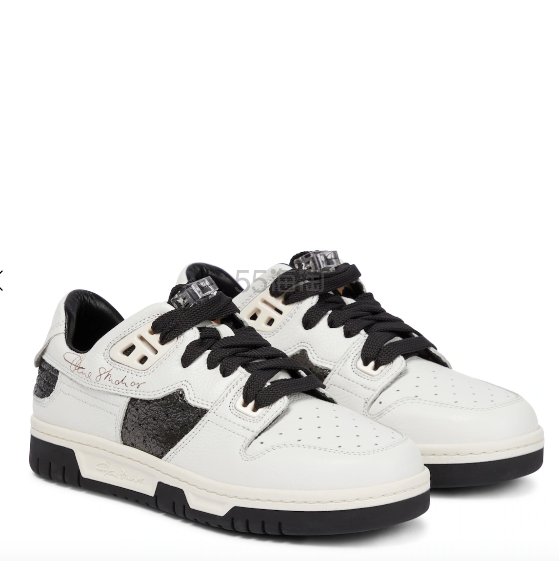 Acne Studios 断货王黑白熊猫鞋，LV平替