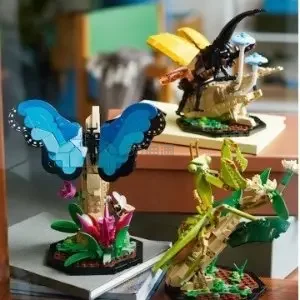 LEGO 昆虫系列 （21342） 中华大刀螳、长戟大兜虫