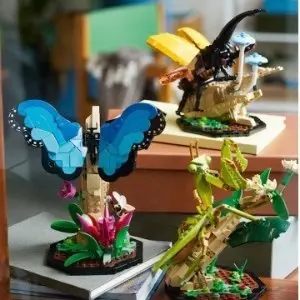 LEGO 昆虫系列 （21342） 中华大刀螳、长戟大兜虫