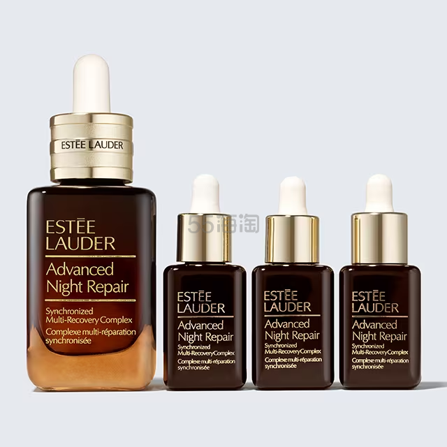 补货！Estee Lauder 雅诗兰黛 ANR小棕瓶1拖3 价值8