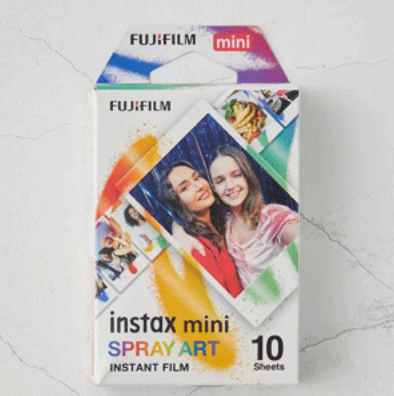 Fujifilm mini Instax 涂鸦拍立得相纸 10张