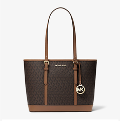 Michael Kors Jet Set Travel 小号老花托特包