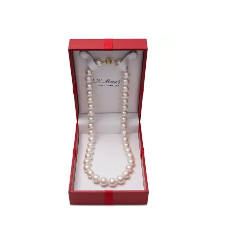 近期低价！BELLE DE MER 珍珠项链 (9-1/2mm) 2色