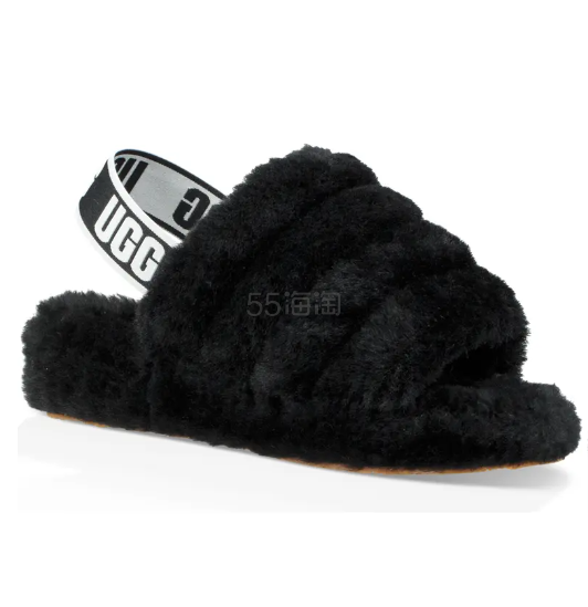 UGG Oh Yeah女款运动毛毛拖鞋