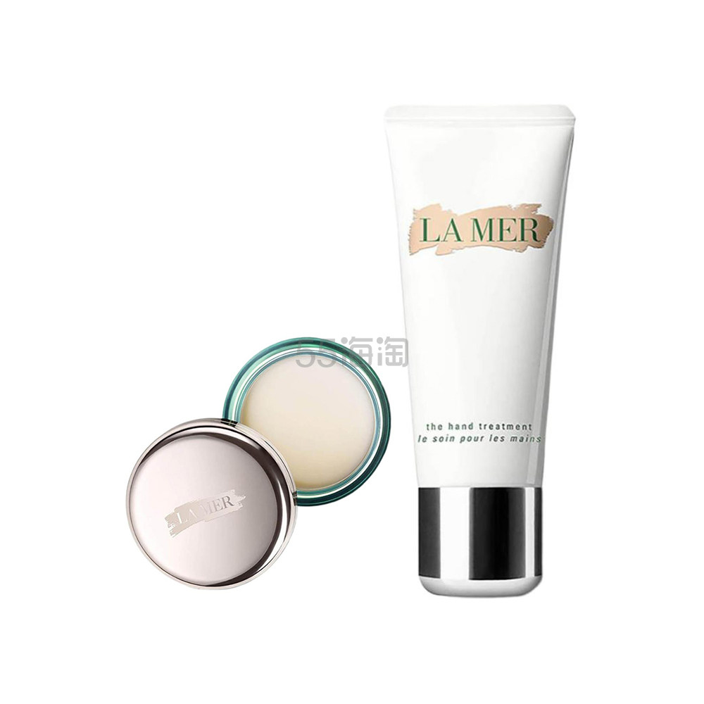 【基础返利上涨】LA MER 卓效护理组合 修护唇霜9g+护手霜100ml