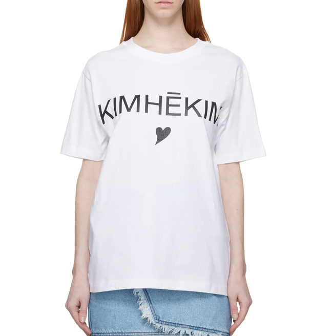 徐璐、赵露思同款！KIMHĒKIM  心形印花T恤