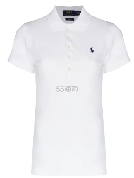Polo Ralph Lauren 小马刺绣白色polo衫