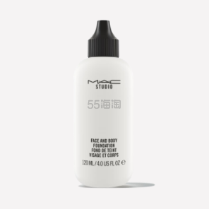面部身体自然遮瑕！MAC 魅可小奶瓶粉底液 120ml #WHITE