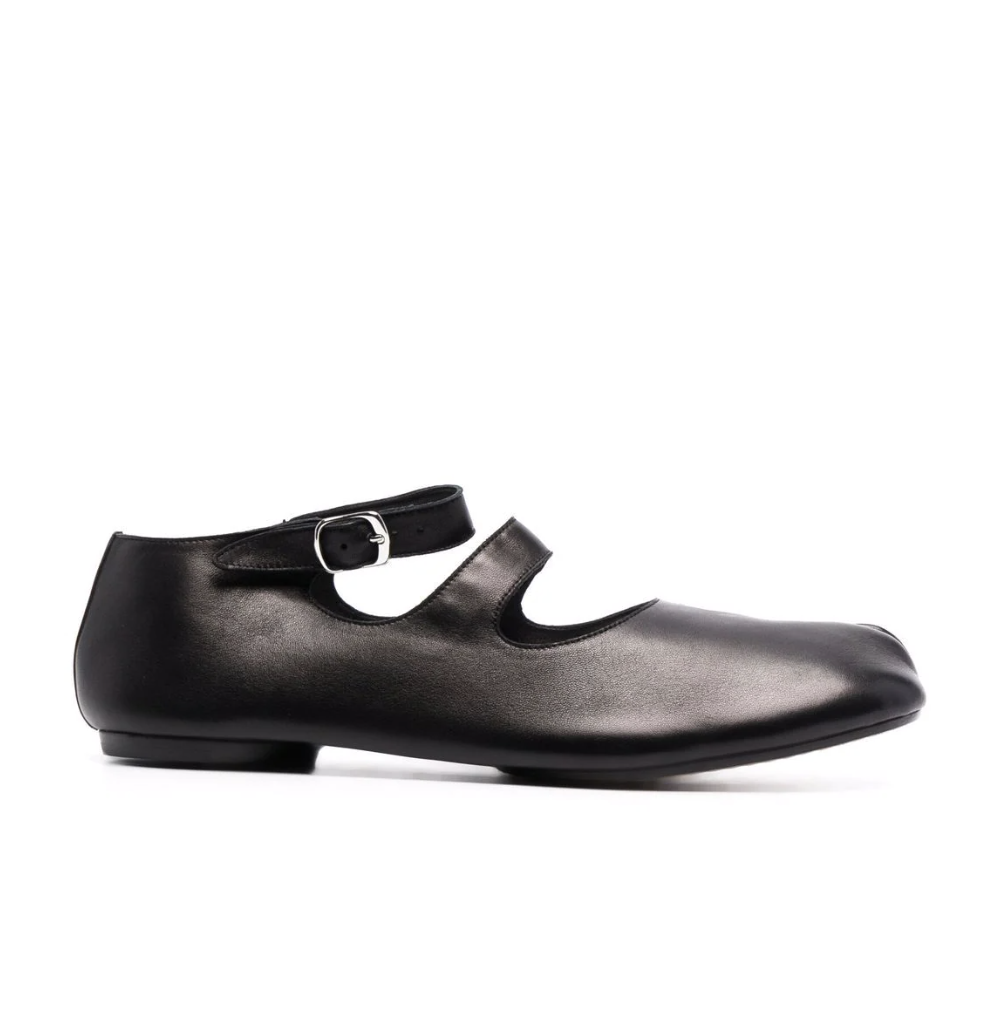 赵露思同款！Maison Margiela 马吉拉黑色 tabi 玛丽珍鞋