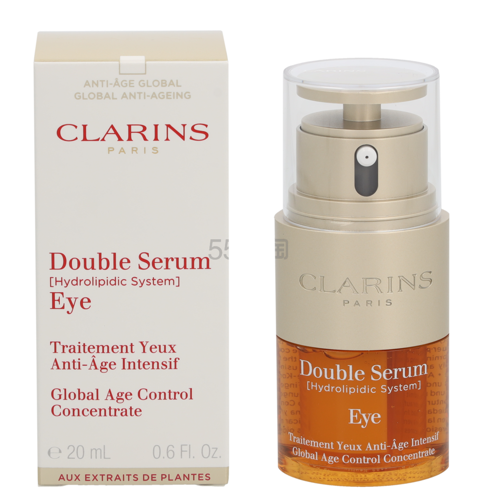 【荷兰仓】 CLARINS 娇韵诗 双萃焕活眼部精华眼霜 淡化细纹黑眼圈紧致抗初老 20ml