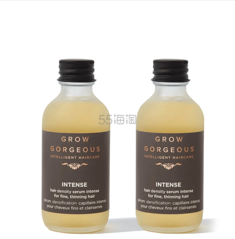 超好价！GROW GORGEOUS 加强版生发精华 60ml*2瓶
