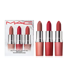 补货！MAC Hail To The Chic 口红3件套 价值$75