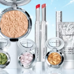 MAC Cosmetics：2023 圣诞系列上新！入单色眼影、热吻棒等