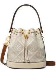 Tory Burch 汤丽柏琦 T Monogram 老花水桶包