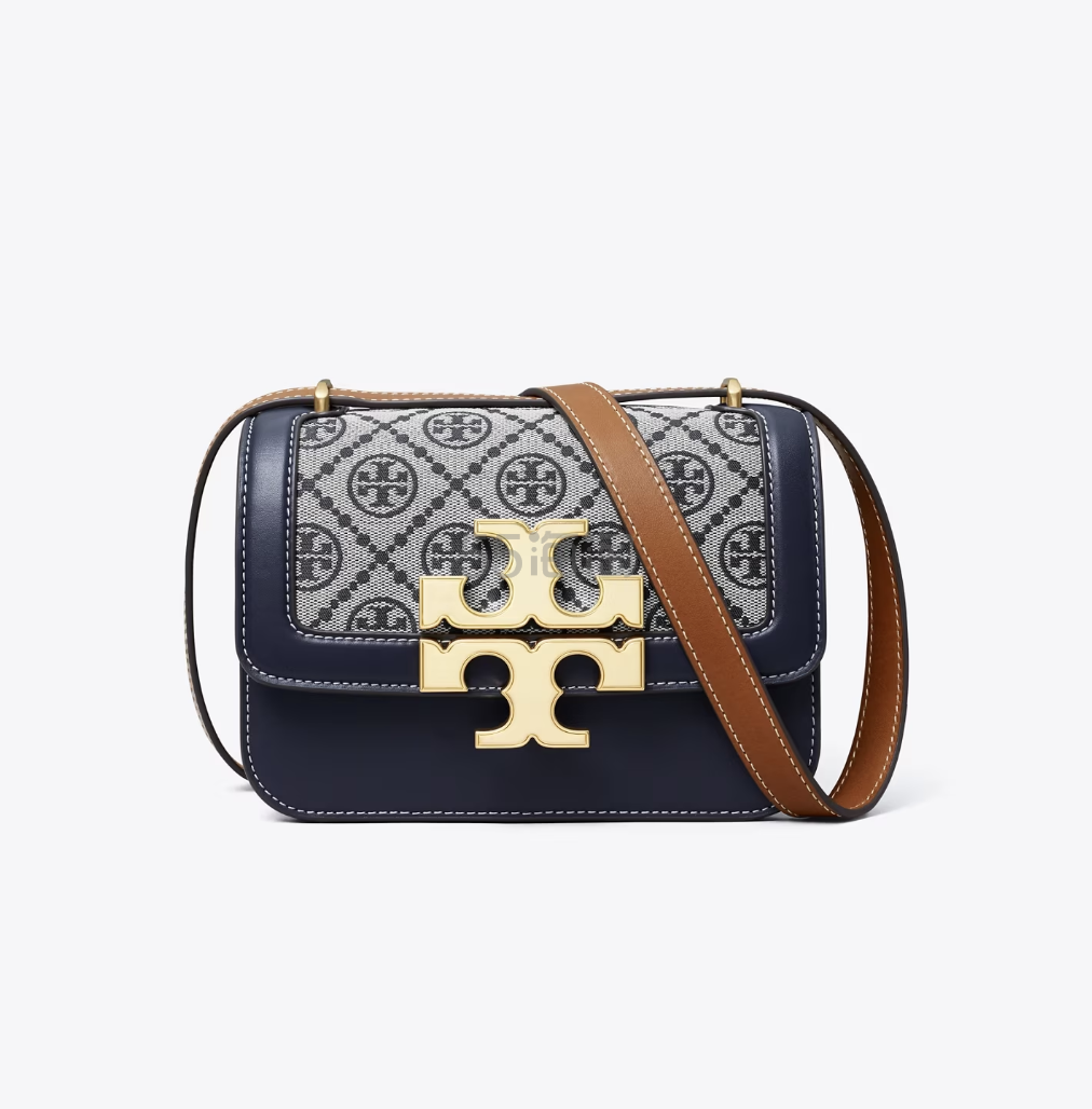 上新！Tory Burch 汤丽柏琦 ELEANOR 老花小金砖