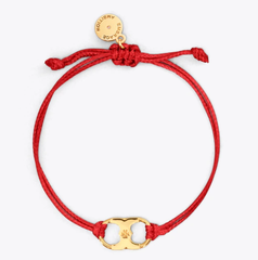 本命年可选！Tory Burch 18K慈善款手链