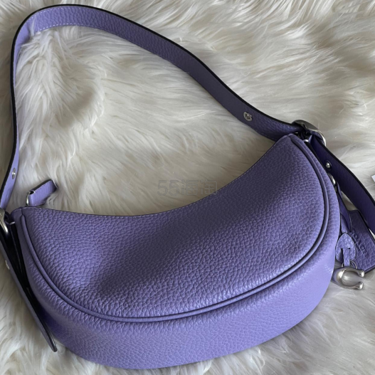 香芋紫降价！COACH 蔻驰 Luna 月牙单肩包