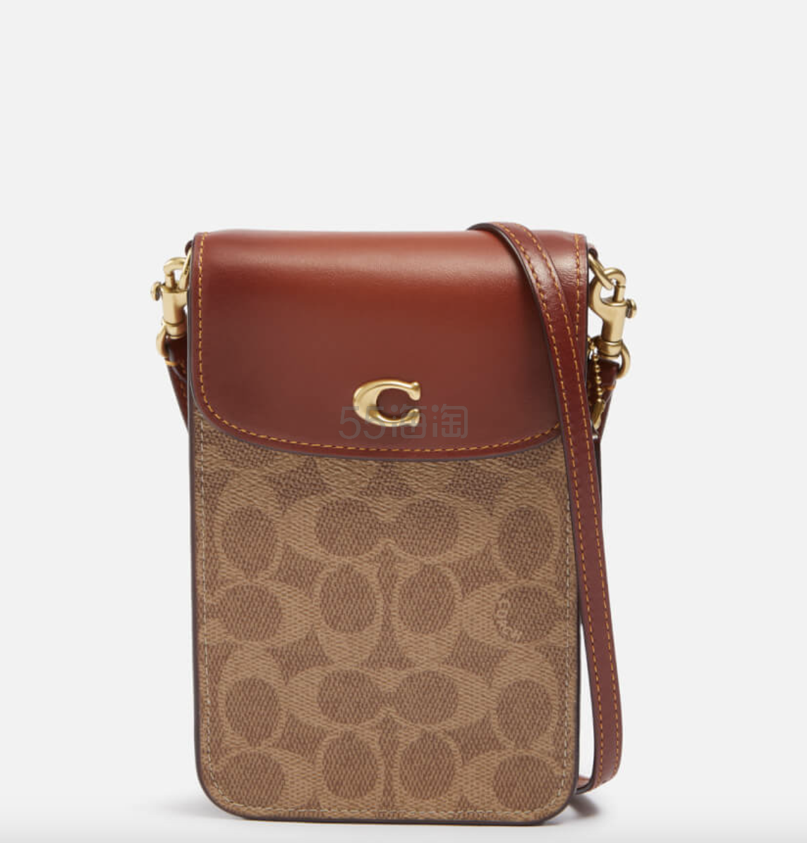 Coach 蔻驰 C Coated 老花手机包
