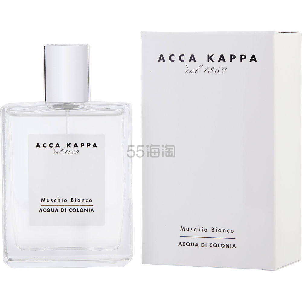 【包邮包税】ACCA KAPPA 艾克卡帕 白麝香（白苔）中性古龙水 EDC 100ml