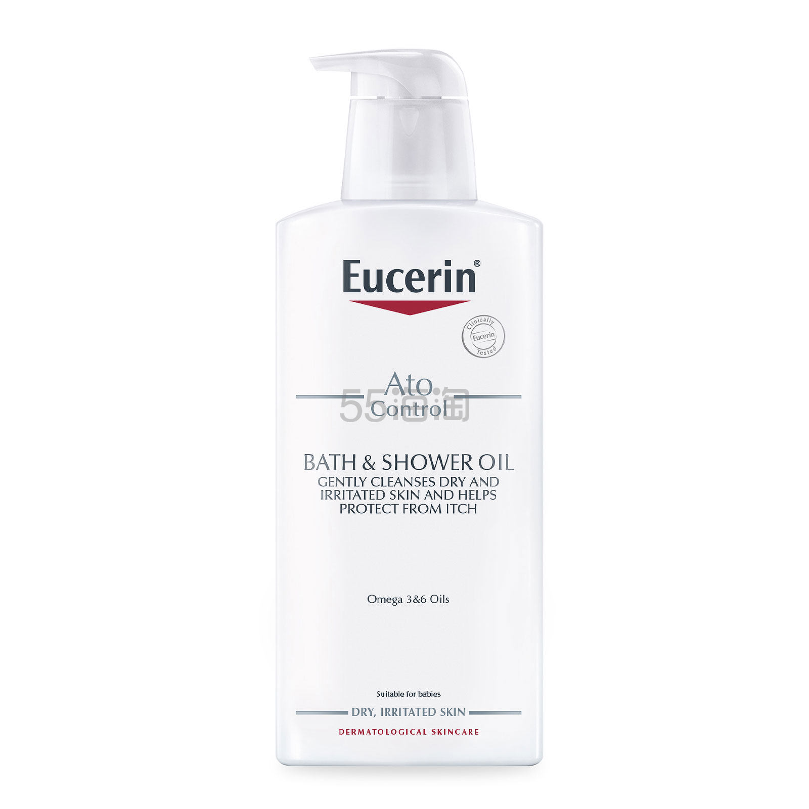 【单件含税】Eucerin 优色林 湿疹过敏性肌肤专用沐浴油 400ml 婴幼儿适用