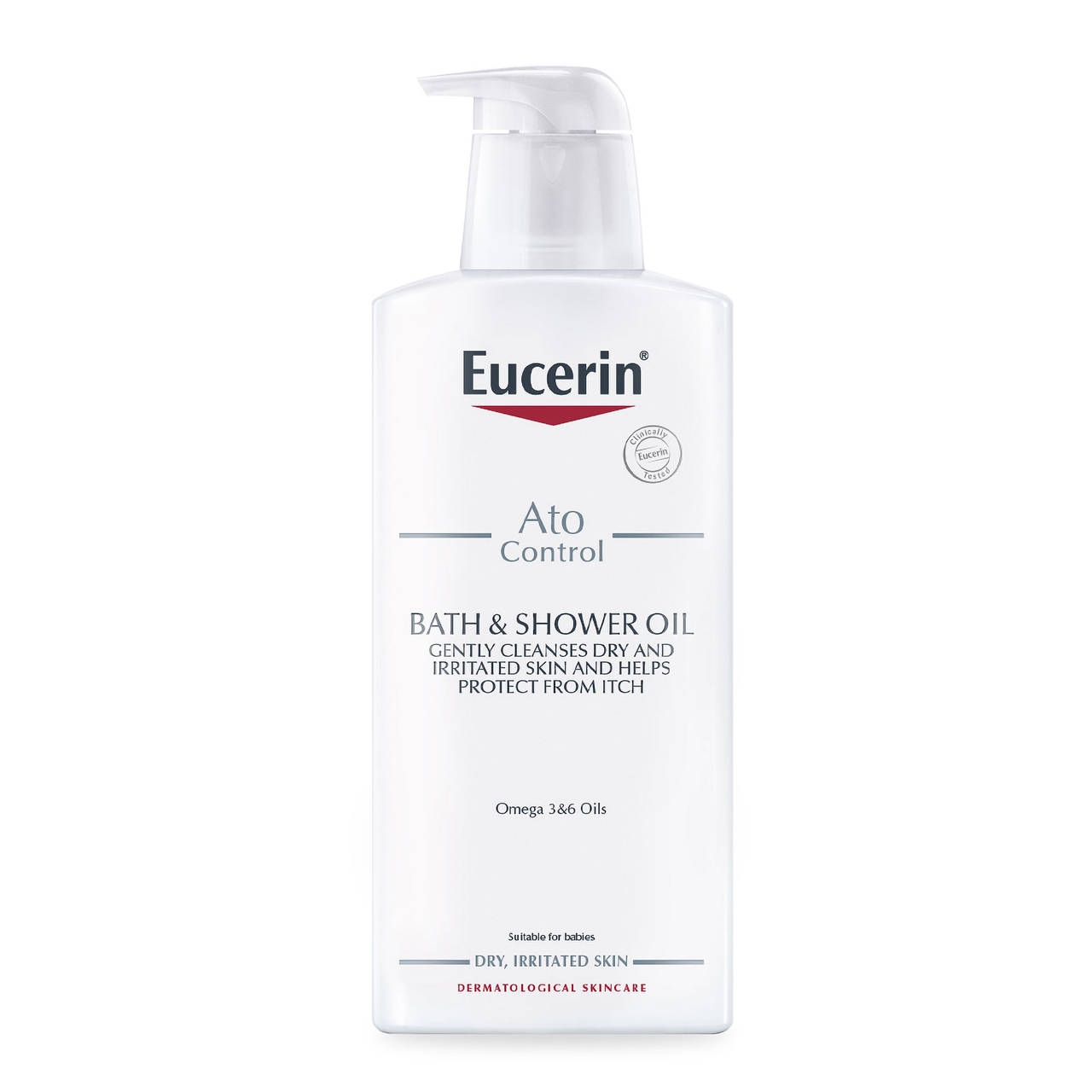 【单件含税】Eucerin 优色林 湿疹过敏性肌肤专用沐浴油 400ml 婴幼儿适用