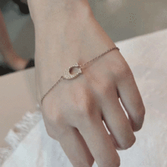 新低+待补！Coach 蔻驰 Pave Signature 大 C 水钻手链