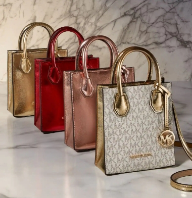 Michael Kors 美网：奥莱专区上新贝壳包$79 漆皮琴谱包$89,海淘返利 