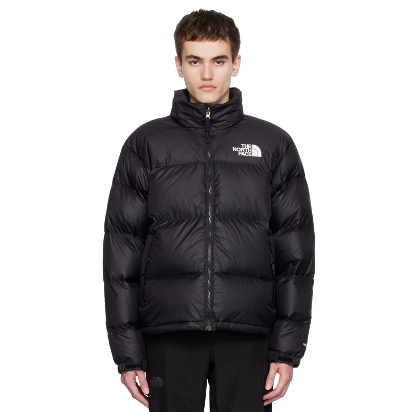 码全！THE NORTH FACE 黑色1996 Retro Nuptse 羽绒夹克,海淘返利优惠