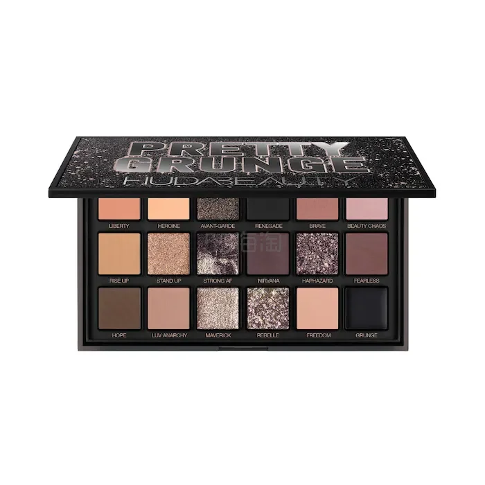 上新！HUDA BEAUTY Pretty Grunge 眼影盘