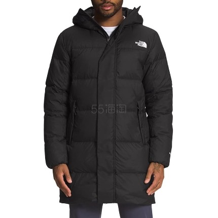 【含税直邮】The North Face 北面 Hydrenalite 男士600蓬长款羽绒服