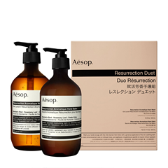 【包邮含税】Aesop 伊索 赋活系列手部洗护两件套装（洗手露500ml+护手霜500ml）